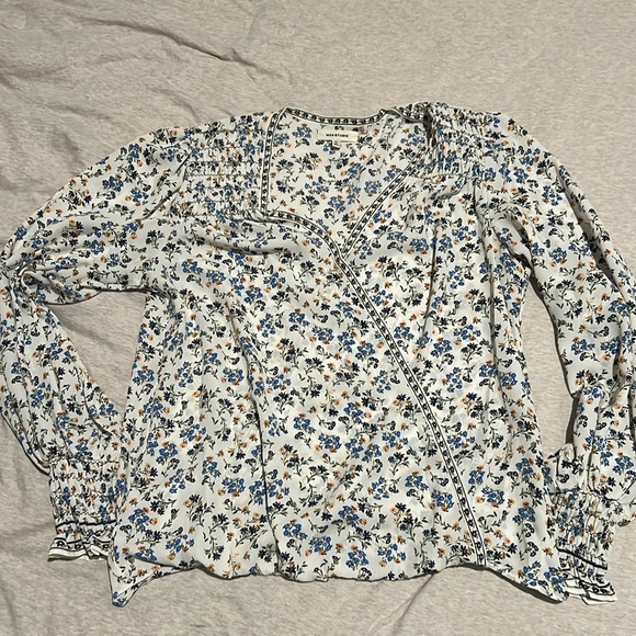 Floral Blouse Women’s Small Max Studio - Picture 1 of 3